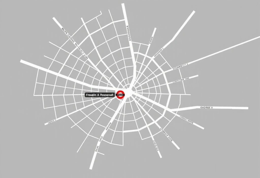 Carte stratégique du 8ème arrondissement