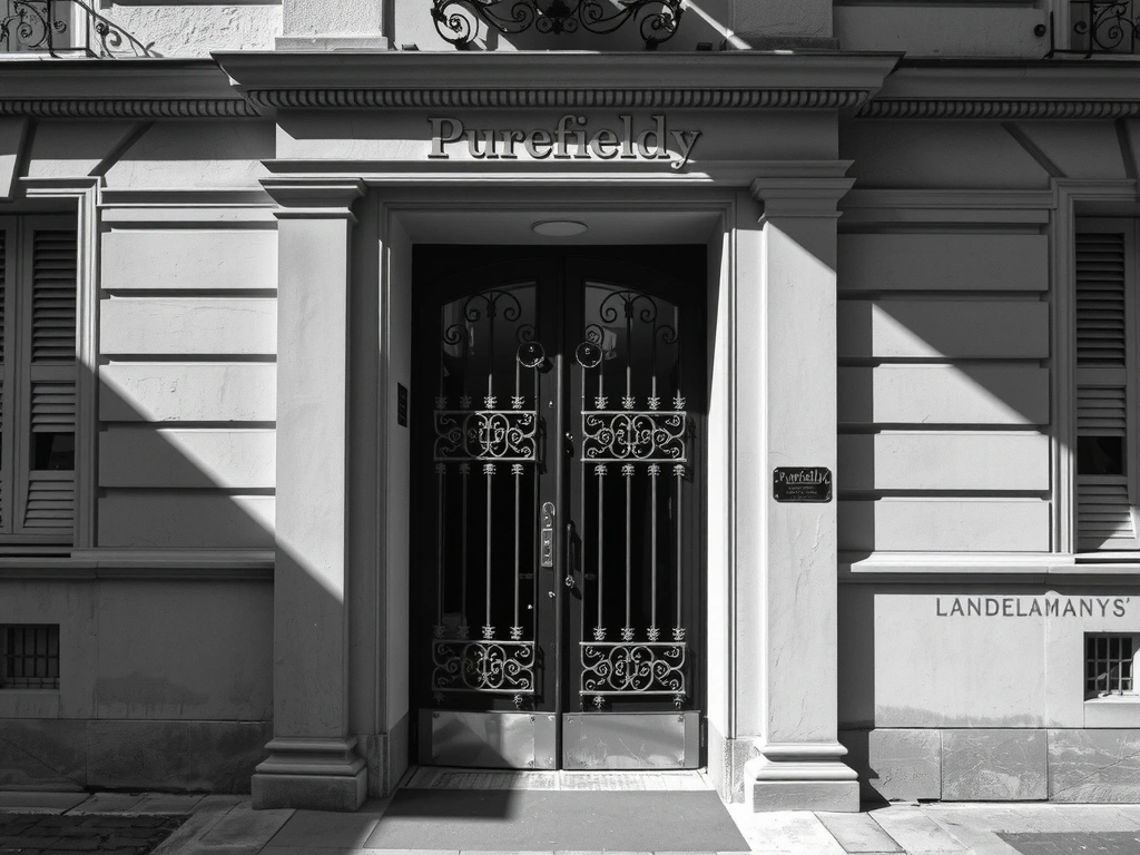 Entrée du siège Purefieldy 37 Avenue Hoche