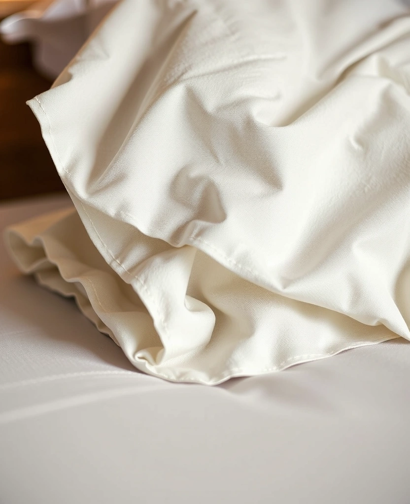 Détail de textile propre